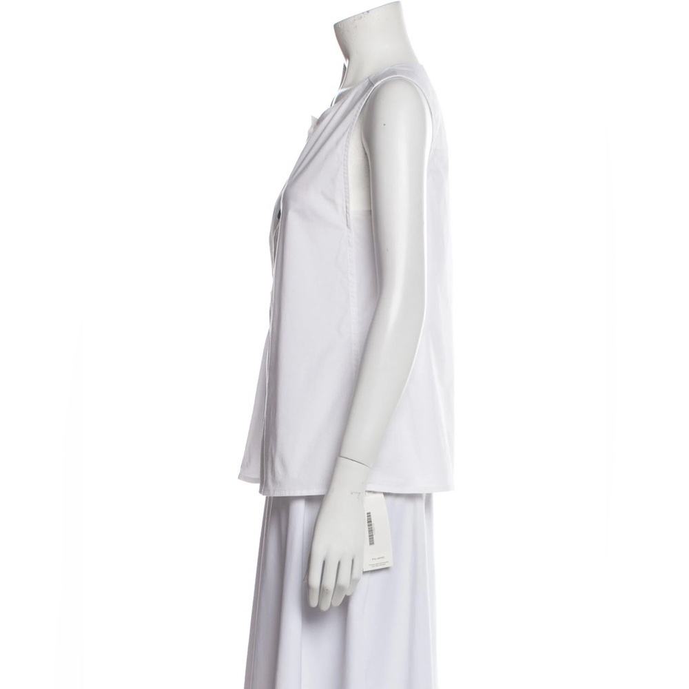 Tory Burch Crisp Cotton Poplin Tunic 4 - Picture 2 of 11